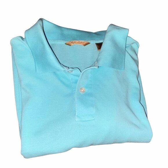 Gold Label Roundtree & Yorke Baby Blue Shirt XXL - Picture 1 of 5